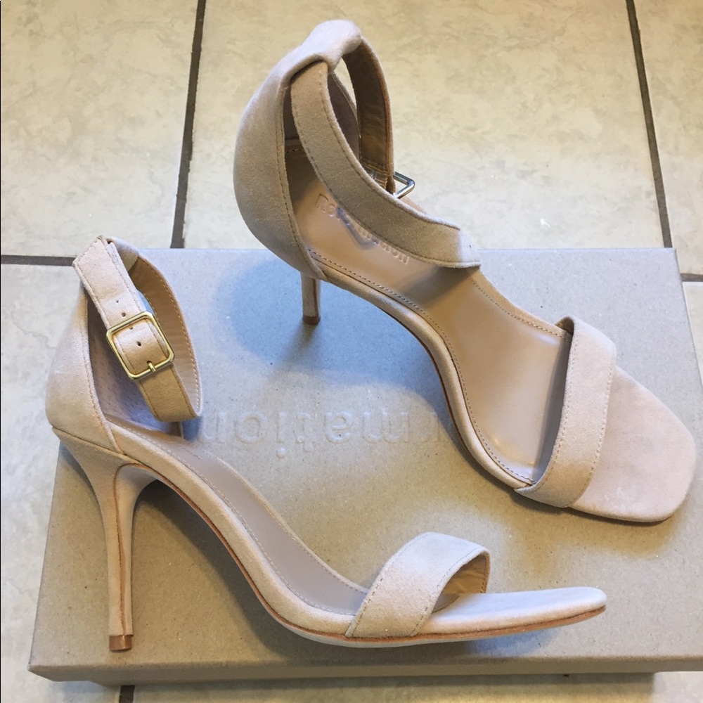 Reformation Kelly Sandal nude